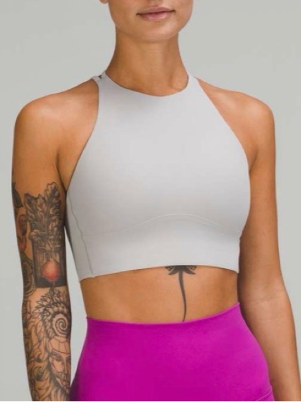 Lululemon Like a Cloud High-Neck Longline Bra *Light Support, B/C Cup